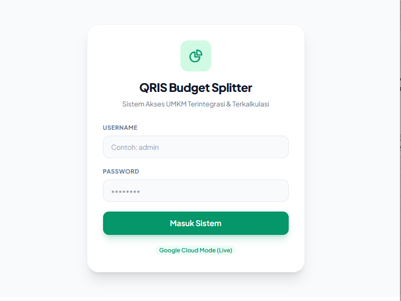 Aplikasi Qris Budget Splitter