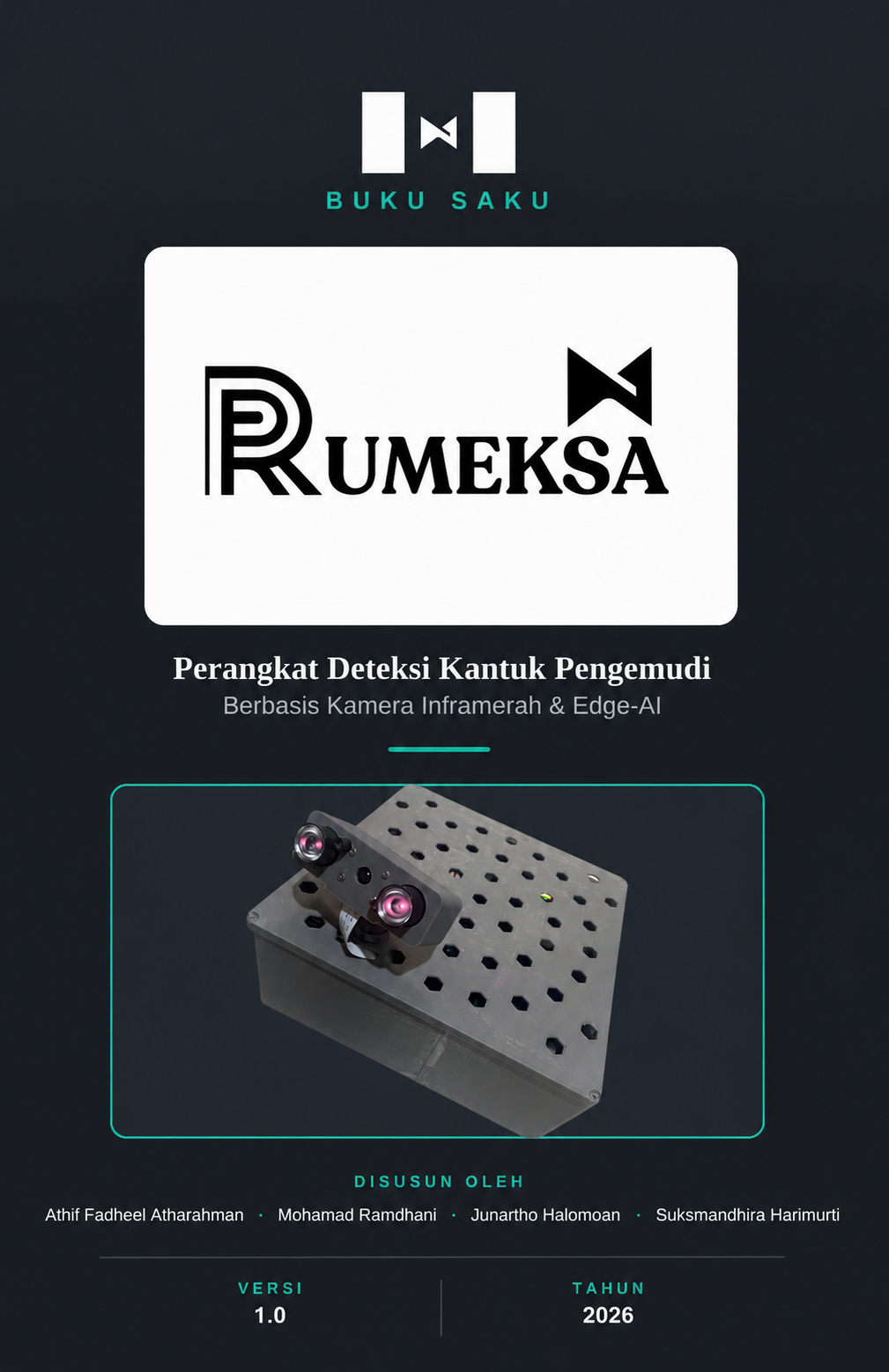 Buku Saku Rumeksa: Perangkat Deteksi Kantuk Pengemudi Berbasis Kamera Inframerah & Edge-AI