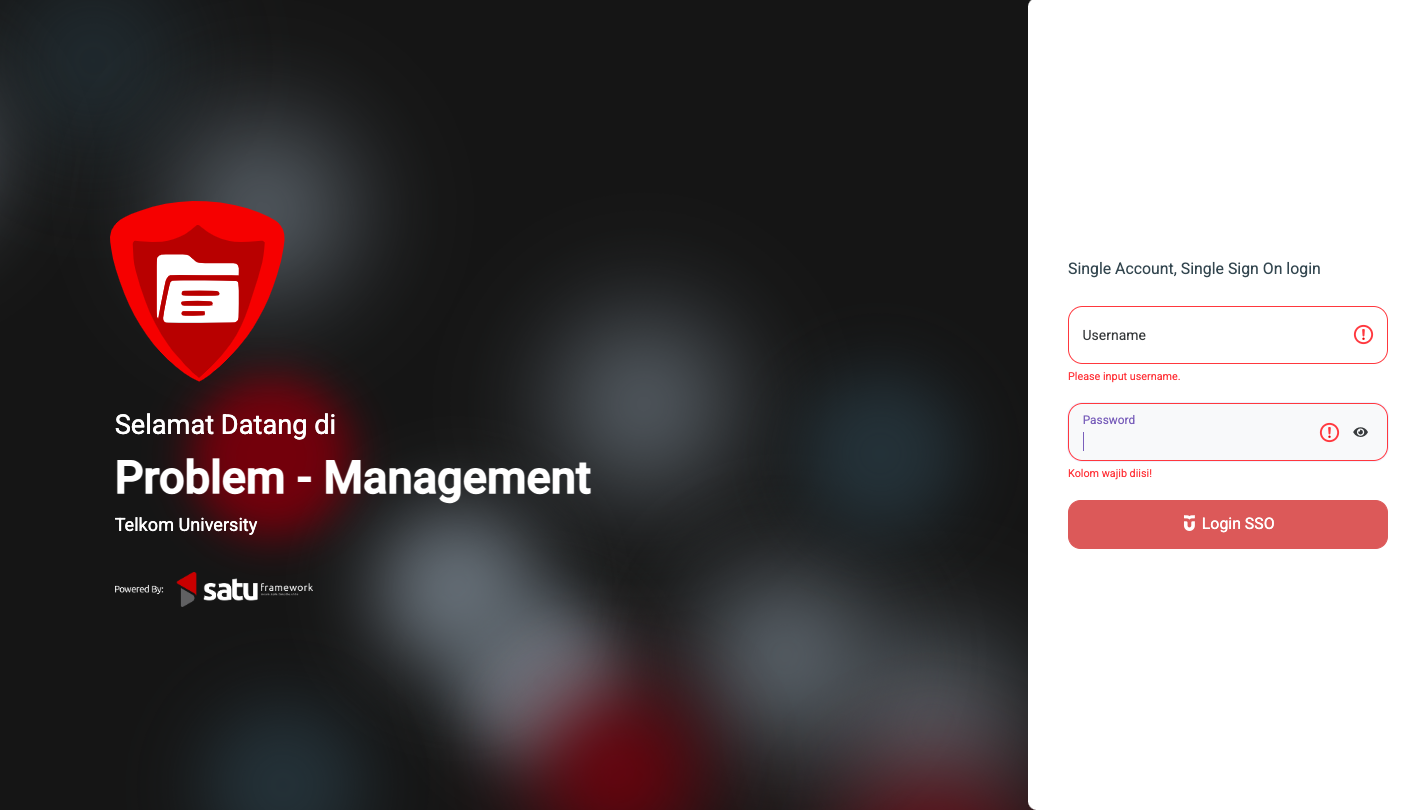 Aplikasi Problem Management