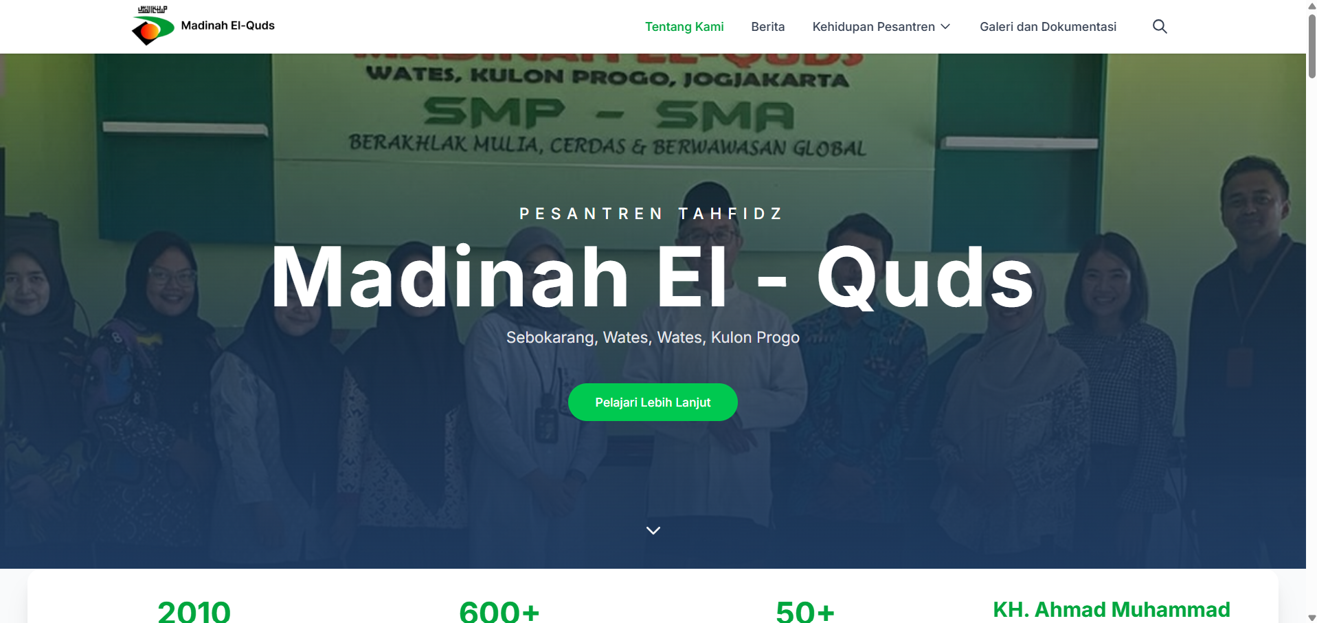 BUKU PANDUAN PENGGUNA WEB DASHBOARD MANAJEMEN KONTEN DIGITAL PONDOK PESANTREN