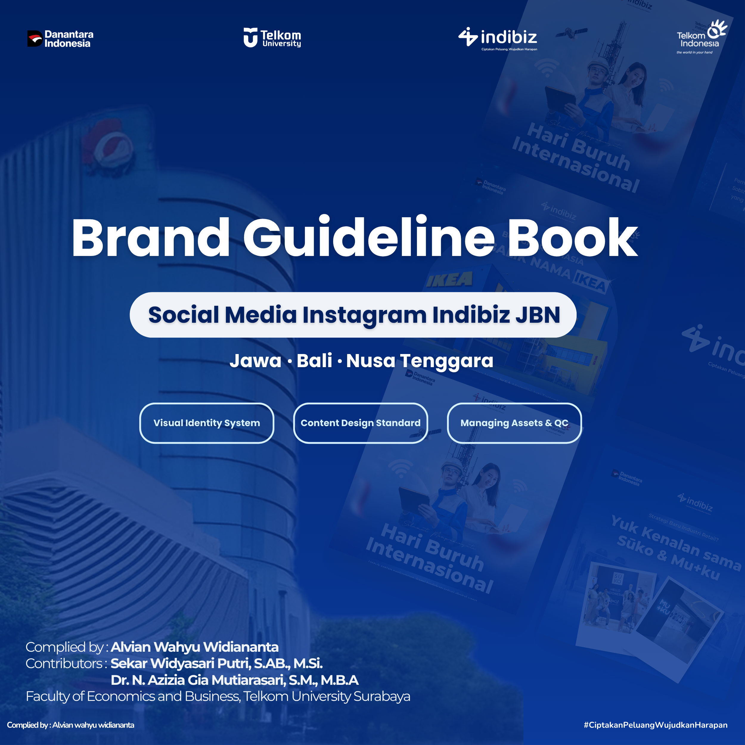 Brand Guideline Book Social Media Instagram Indibiz Jbn