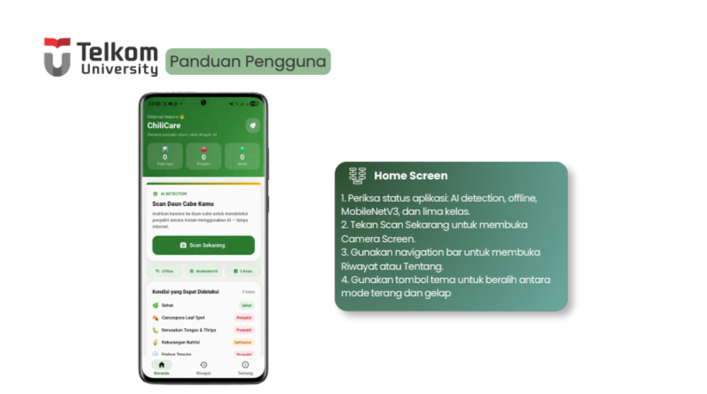 ChiliCare: Chili Lightweight Classification & Recommendation Engine