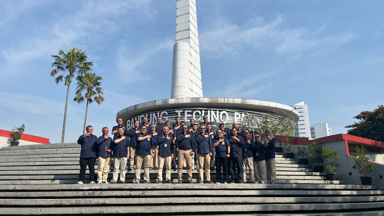 kunjungan Board of Directors Telkom indonesia  ke Bandung Techno Park