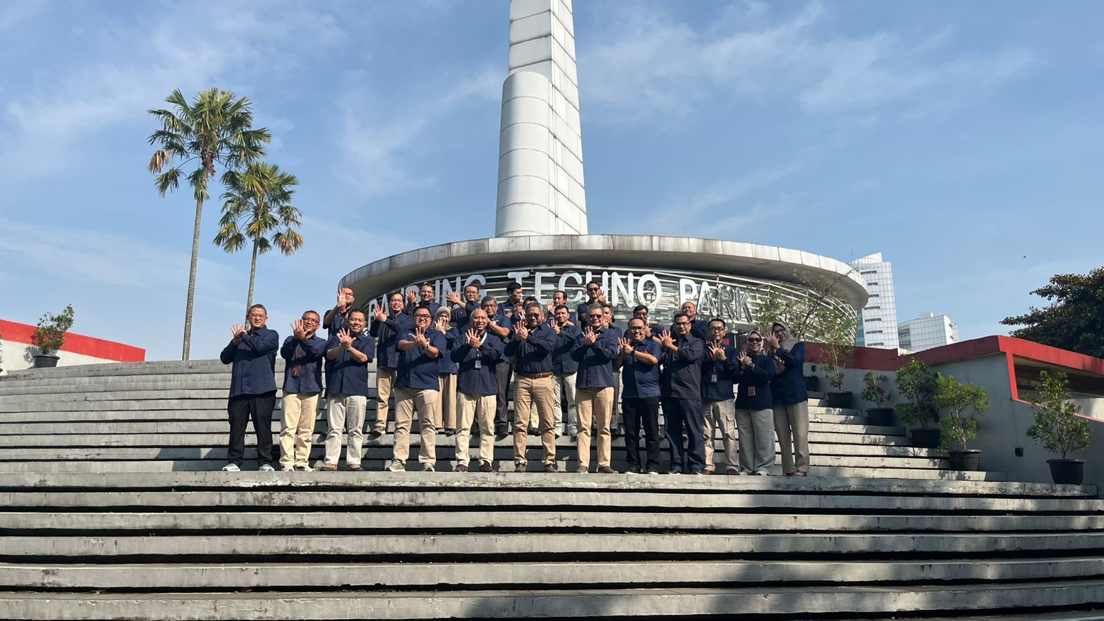 kunjungan Board of Directors Telkom indonesia  ke Bandung Techno Park