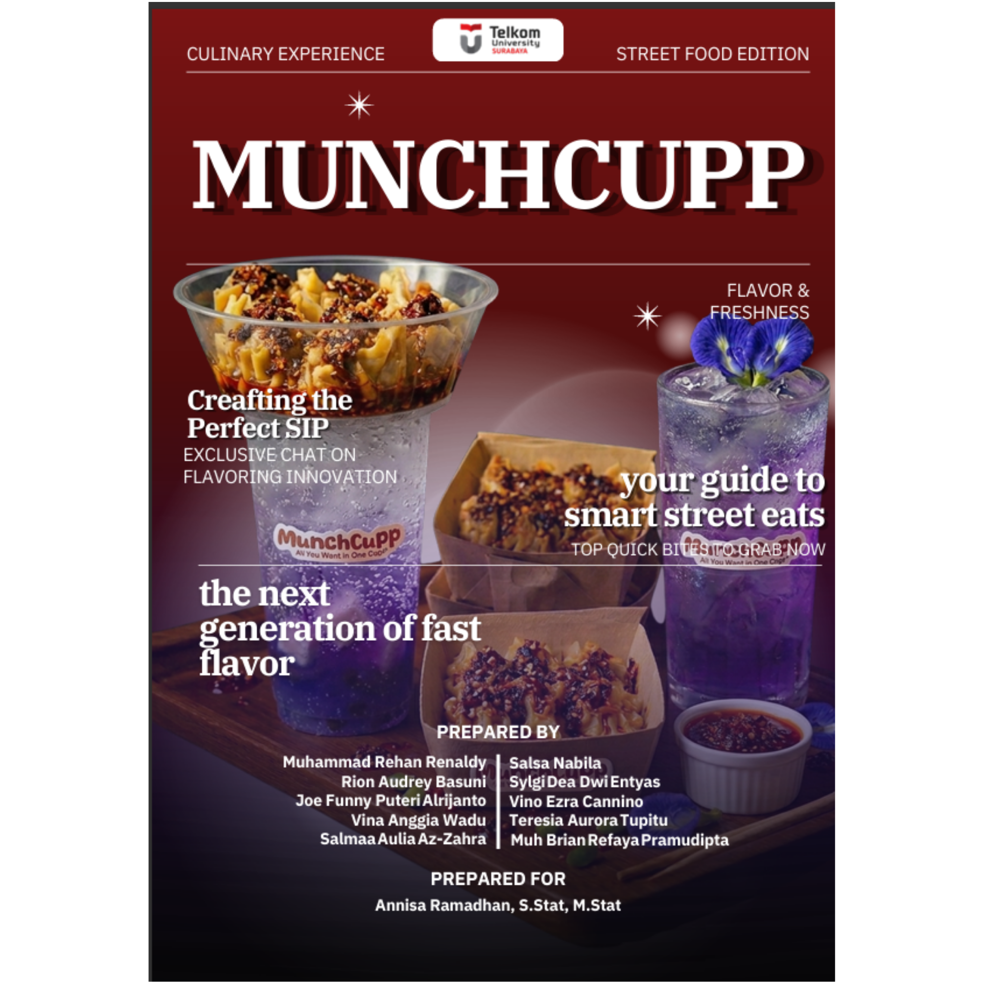 Culinary Experience Munchcupp: Inovasi Makanan Dan Minuman Dalam Satu Kemasan