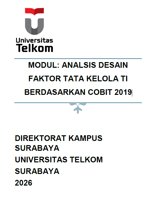 Analsis Desain Faktor Tata Kelola Ti Berdasarkan Cobit 2019