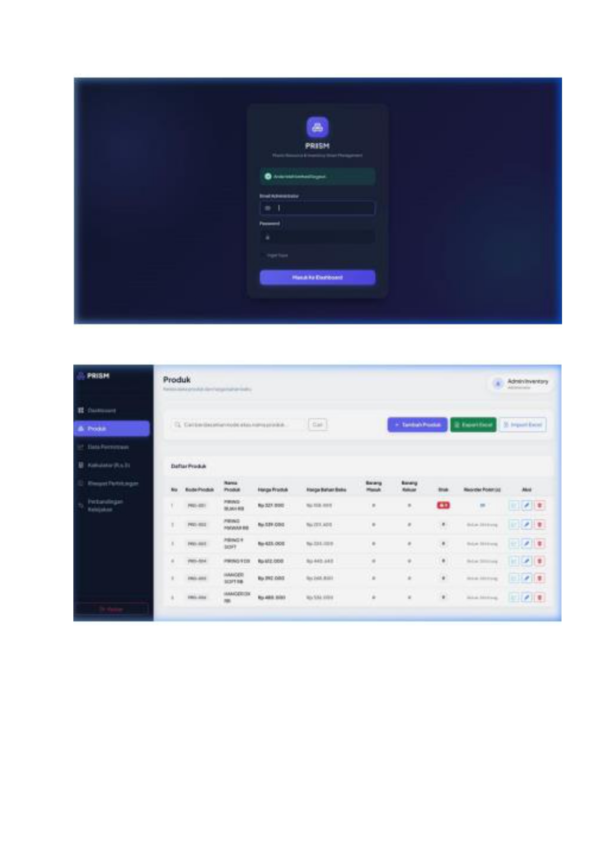 Prism (plastic Resource & Inventory Smart Management)