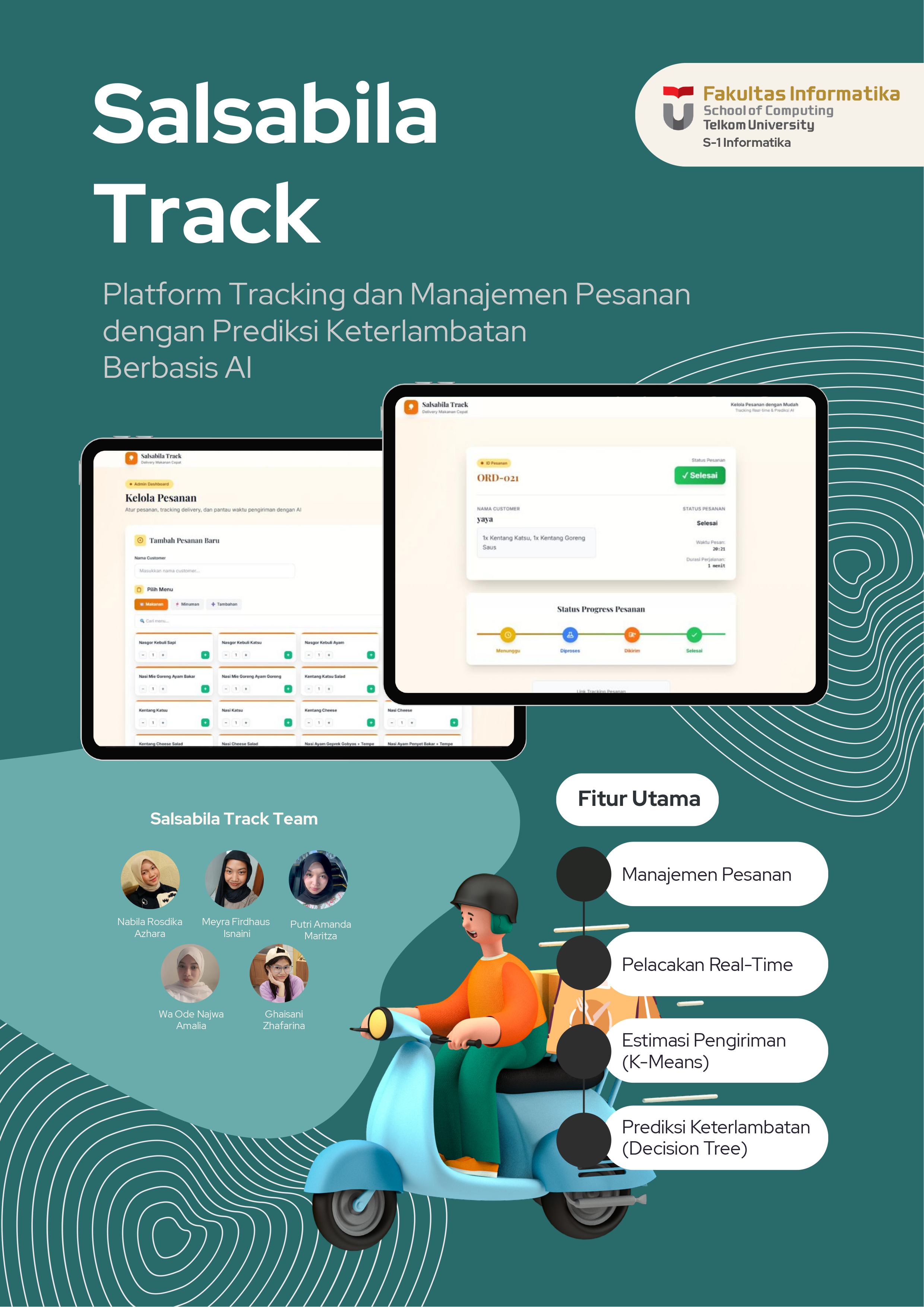 Salsatrack: Sistem Tracking Dan Prediksi Keterlambatan Pesanan Berbasis Web