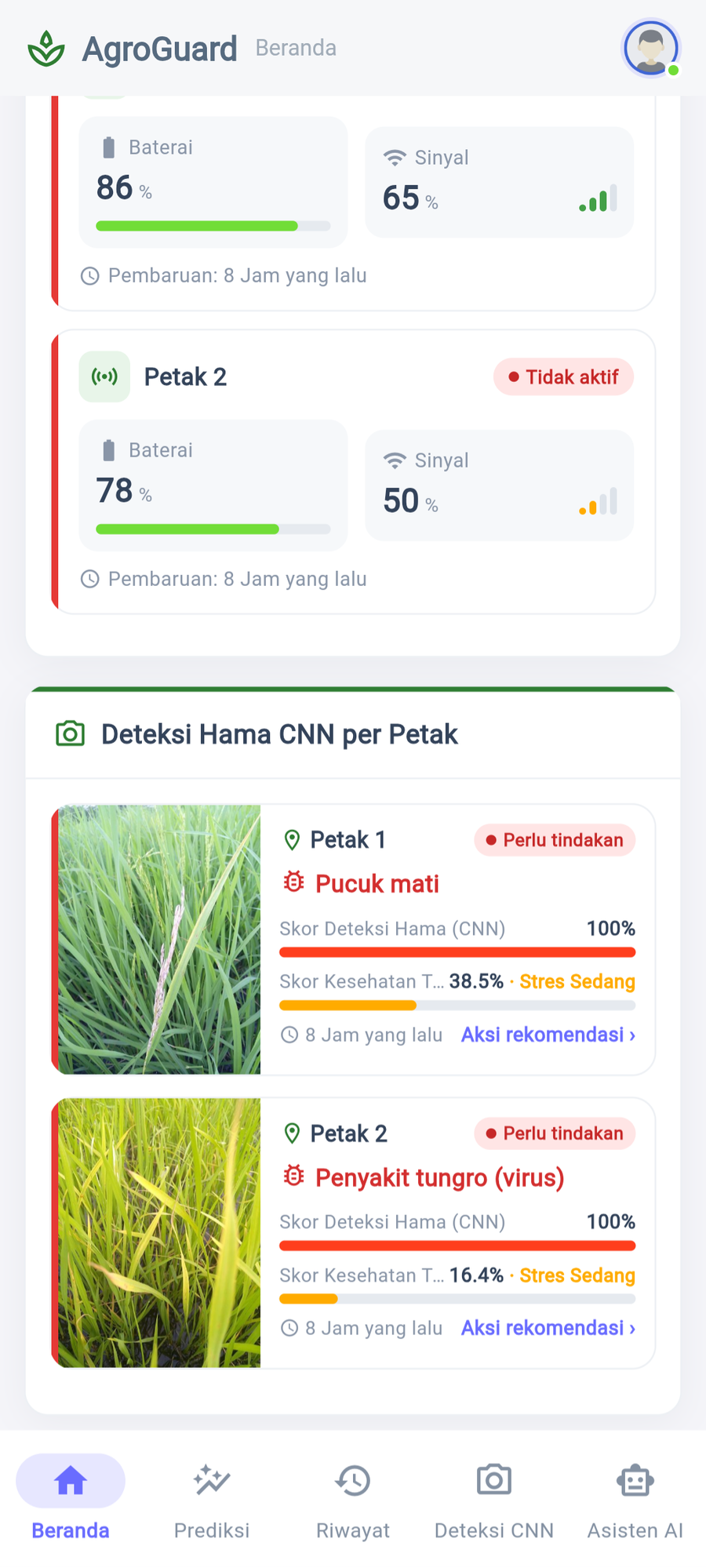 Agroguard: Aplikasi Monitoring Mikroklimat Dan Deteksi Risiko Pertanian