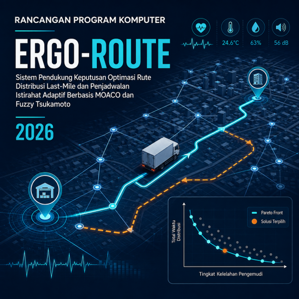 Ergo-route: Sistem Pendukung Keputusan Optimasi Rute Distribusi Last-mile Dan Penjadwalan Istirahat Adaptif Berbasis Moaco Dan Fuzzy Tsukamoto
