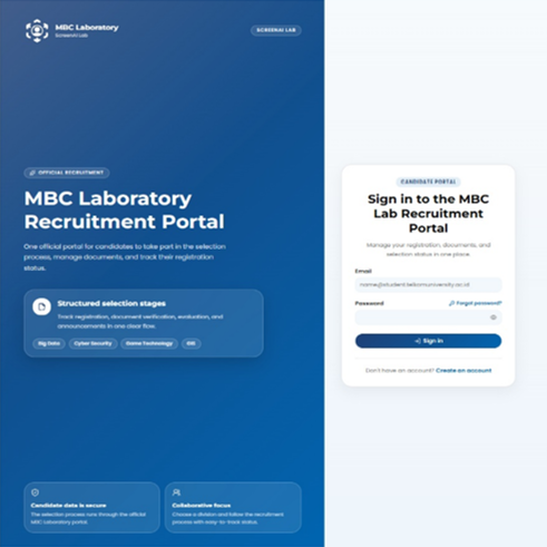 Screenai-lab: Platform Berbasis Artificial Intelligence Untuk Otomatisasi Proses Screening Dan Evaluasi Kandidat Rekrutmen